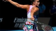 Sports News | Australian Open: Sabalenka Downs Martincova to Cruise into Second Round