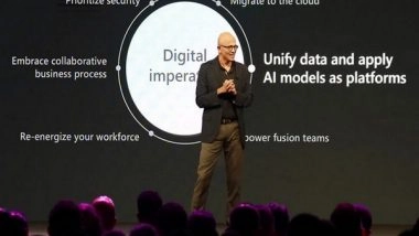 Business News | ChatGPT is Coming Soon to Azure OpenAI Service: Microsoft CEO Satya Nadella