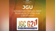 Business News | O.P. Jindal Global University Establishes India's First Research Center on G20 Studies