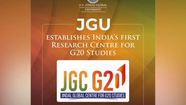 Business News | O.P. Jindal Global University Establishes India's First Research Center on G20 Studies