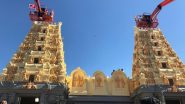 World News | Australia: Shri Shiva Vishnu Temple Vandalised with Anti-Hindu Graffiti