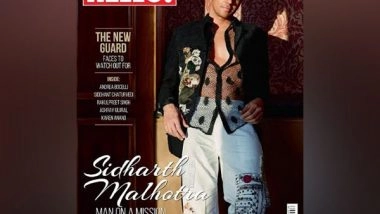 Business News | Sidharth Malhotra Turns Cover Boy for HELLO! January 2023 Issue