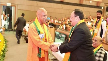 India News | CM Yogi Congratulates Nadda as BJP Chief Gets Extension of Tenure