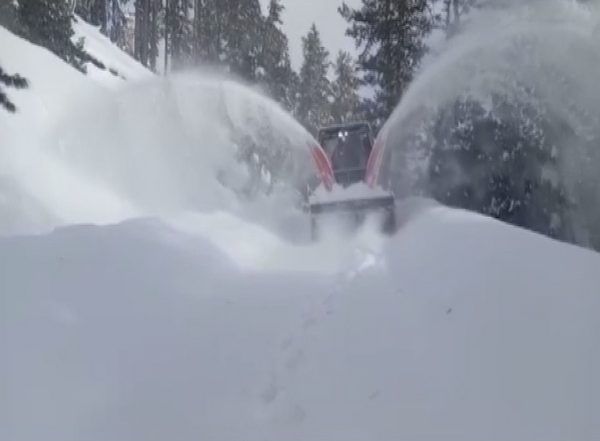India News | Border Roads Organisation Clears Snow from Chowkibal-Tangdhar Road in J-K's Kupwara