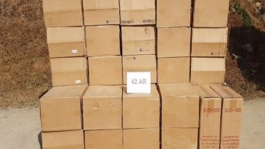 India News | Customs Dept, Assam Rifles Recover Foreign Cigarettes Worth Rs 1.57 Cr from Mizoram Village