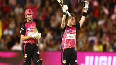 Sports News | BBL: Steve Smith's Ton Powers Sydney Sixers to 59-run Win over Adelaide Strikers