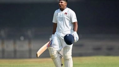 Sports News | Happy to Be Around Bradman's Record in First-class Cricket, Says Mumbai's Sarfaraz Khan