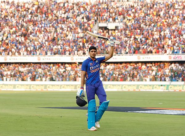 Sports News | Shubman Gill Smashes Double Ton in 1st ODI Against New Zealand, Becomes Youngest Batter to Do So