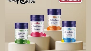 Business News | HealthOxide Launches Clinically Tested Multiple Variants of New Gummies