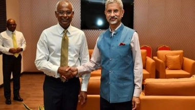 World News | Great Progress in Bilateral Cooperation with Maldives Led to Transformational Projects: EAM Jaishankar