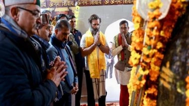 India News | Rahul Gandhi, CM Sukhu Visit Kathgarh Shiva Temple