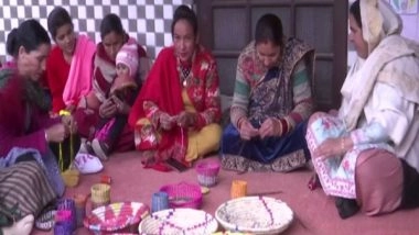 India News | Women in Remote Areas of J-K's Rajouri Get Handicraft Training Under NRLM Scheme