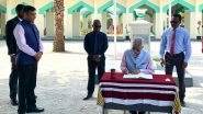 World News | Jaishankar Pays Homage to Maldives National Hero Thakururufaanu