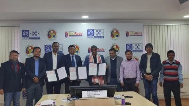 Business News | IIT Guwahati Signs MoU with Industry Partners to Boost Drone Tech in Northeast