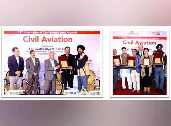Business News | Frankfinn Receives the Award for 'Best Air Hostess Training Institute' for 11th Year in a Row at 14th ASSOCHAM International Conference