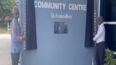 World News | Jaishankar Inaugurates India-funded Community Centre in Foakaidhoo, Maldives