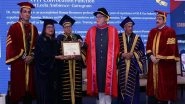 Business News | Dr Anshu Sharma and 21 Other High Profiled Professionals Were Awarded Honorary Doctorate at Convocation Function