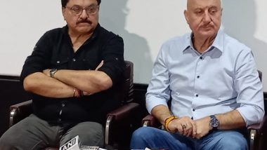 Kashmiri Pandito Ka Narsanghar: Anupam Kher Attends Special Screening of Ashoke Pandit’s Film in Mumbai