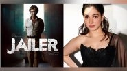Entertainment News | Tamannaah Bhatia Confirms Being Part of Rajinikanth's 'Jailer', Shares First Look