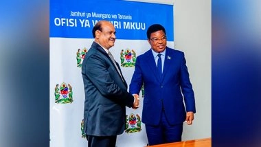 World News | Lok Sabha Speaker Calls on Tanzanian PM, Says Solutions to Global Issues Require Joint Action