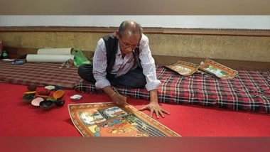 India News | Rare Painting Techniques by Odisha Pattachitra Artist Stirs Interest