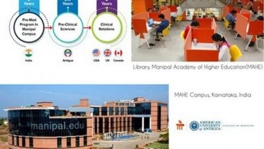 Business News | Spring Batch of Pre-medical Program Scheduled in February 2023 at MAHE, India by Manipal's AUA, College of Medicine