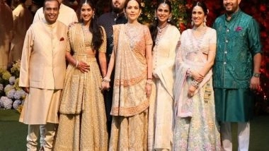 Entertainment News | Watch: A Peek at Ambani Family's Dance Performance at Radhika-Anant's Engagement Ceremony