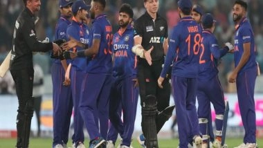 Sports News | India Penalised for Slow Over-rate in First ODI Against New Zealand