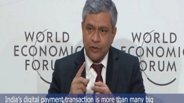 Business News | Vaishnaw Highlights India's Digital Payments Growth Story at World Economic Forum