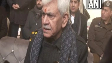 India News | LG Sinha Lays Foundation Stone of  936-flat Accommodation for Kashmiri Pandits in Srinagar