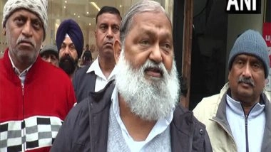 India News | Strict Action Against Guilty: Haryana Minister Anil Vij on Wrestlers' Protest