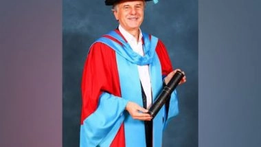 Business News | TVS Motor Company's Chairman Sir Ralf Speth Conferred with University of Warwick's Honorary Doctorate