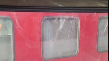 India News | Stones Pelted at Vande Bharat Express Again, Passengers in Fear