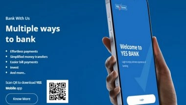 Business News | Yes Bank's Net Profit Drops 80 Pc to Rs 52 Cr in Third Quarter