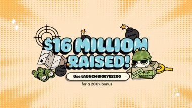 Business News | As Solana and Polygon Shape Up, Big Eyes Coin SMASHES USD 16.5 Million in Presale