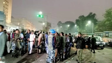 India News | West Bengal: Police Lathi-charge ISF Demonstrators in Kolkata