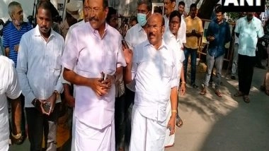 India News | Erode East Bypoll: AIADMK Factions Meet Annamalai at BJP Office in Chennai