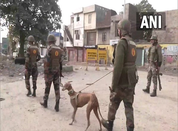 India News | Narwal Twin Blasts: Army Dog Unit, Bomb Squad Investigate Explosion Site