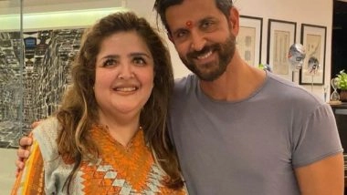 Entertainment News | Hrithik Roshan Pens Heartwarming Message for Sister Sunaina on Birthday