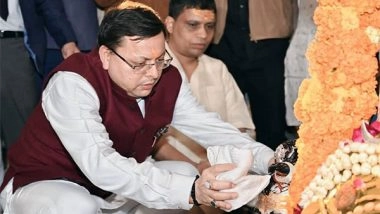 India News | Rajasthan: Pushkar Dhami Participates in 'Shri Ram Katha' at Neelkanth Temple