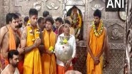Sports News | Indian Cricketers Offer Prayers at Ujjain's Mahakaleswar Temple for Speedy Recovery of Rishabh Pant