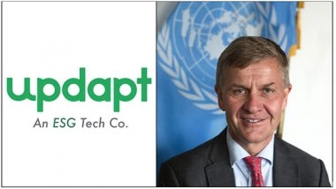 Business News | Erik Solheim Joins Advisory Board of Updapt (an ESG Tech Co.)