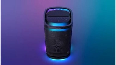 Business News | Sony India Introduces the New SRS-XV900, Its Loudest and Most Powerful Wireless Party Speaker in Sony's X-Series