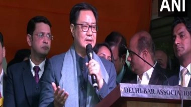 India News | "After Becoming Judges, They Don't Have to Face Elections...people Make Their Assessments," Says Kiren Rijiju Amid Centre's Suggestions on Collegium System