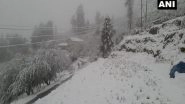 India News | Himachal to Receive Heavy Snowfall: IMD
