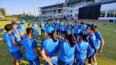 Sports News | Dominant Batting Display from Mandhana, Harmanpreet Powers India to Win Against West Indies