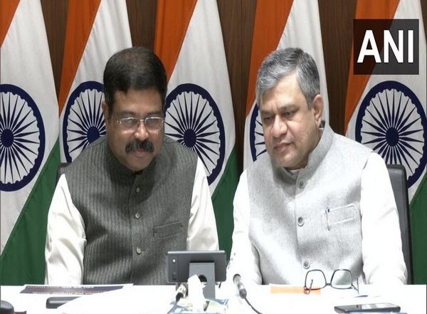 India News | Dharmendra Pradhan Tests Indigenously Developed 'BharOS'