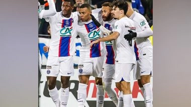 Sports News | French Cup: Mbappe First PSG Player to Hit 5 Goals in One Match, Leads Side to Final 16 After 7-0 Win over Pays De Cassel