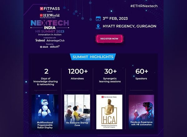 Business News | Experience Workplace Innovation in Action at the Nextech India HR Summit 2023