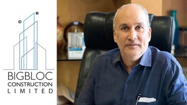 Business News | BigBloc Construction Ltd Reports Net Profit of Rs. 7.70 Crore in Q3FY23, Rise of 81.6 Per Cent Y-o-Y